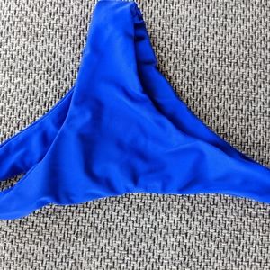 mikoh thong bottom blue XS